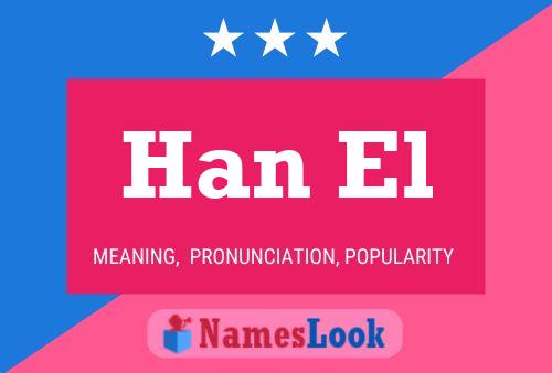 Han El Namensposter