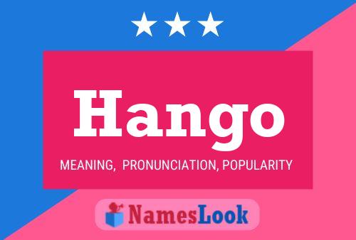 Hango Namensposter