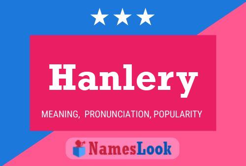 Hanlery Namensposter