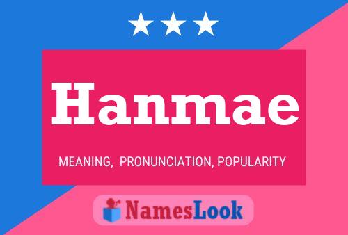 Hanmae Namensposter