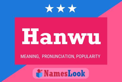 Hanwu Namensposter