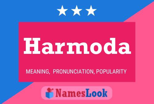 Harmoda Namensposter