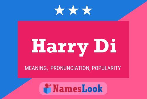 Harry Di Namensposter