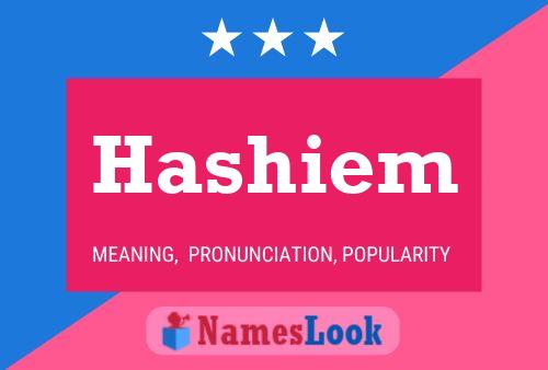 Hashiem Namensposter