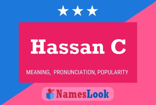 Hassan C Namensposter