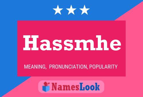 Hassmhe Namensposter