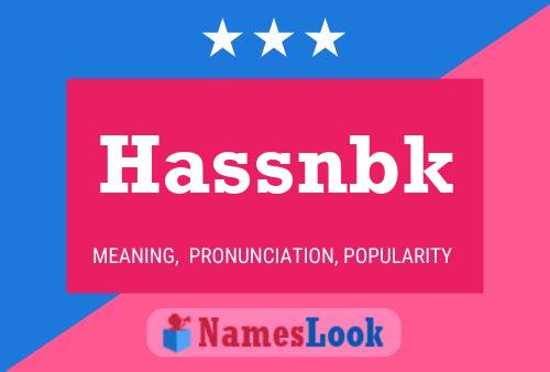 Hassnbk Namensposter