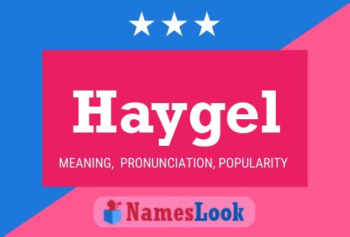 Haygel Namensposter