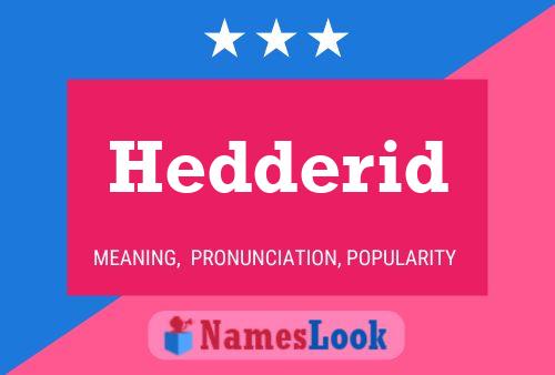 Hedderid Namensposter