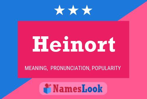 Heinort Namensposter