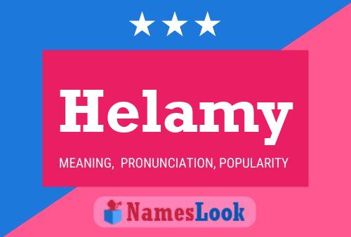 Helamy Namensposter