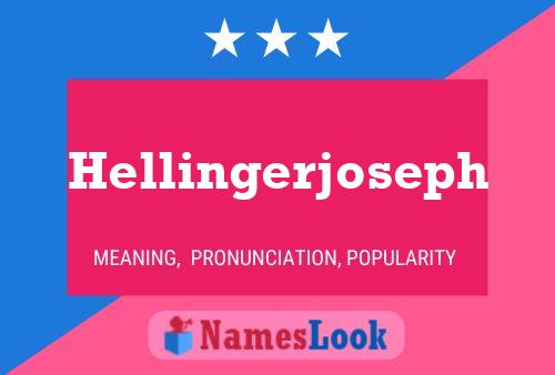 Hellingerjoseph Namensposter