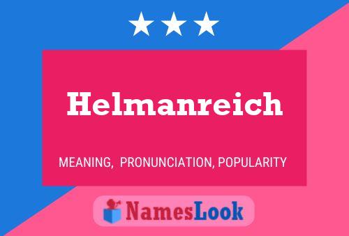 Helmanreich Namensposter