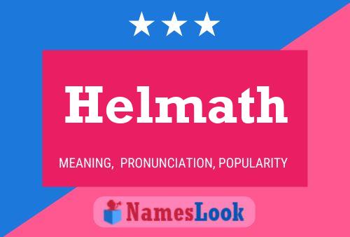 Helmath Namensposter