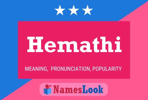 Hemathi Namensposter