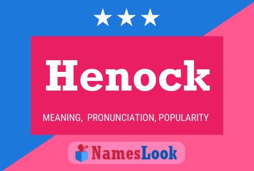 Henock Namensposter