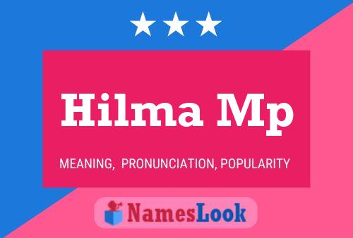 Hilma Mp Namensposter