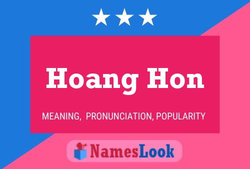 Hoang Hon Namensposter