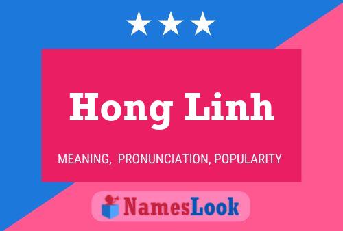 Hong Linh Namensposter