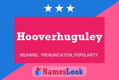 Hooverhuguley Namensposter