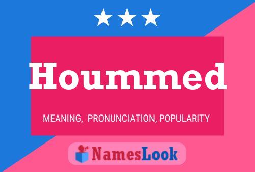 Hoummed Namensposter