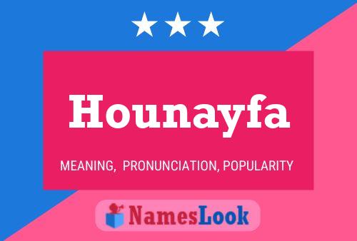 Hounayfa Namensposter