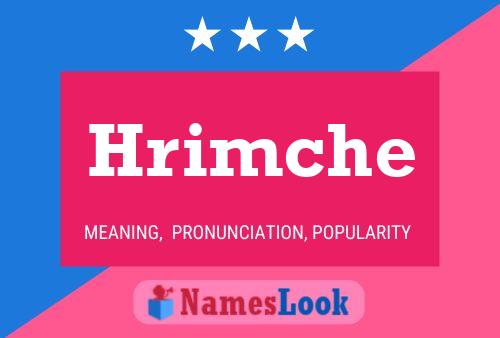 Hrimche Namensposter