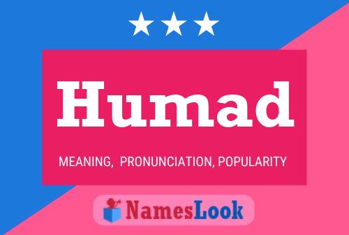 Humad Namensposter