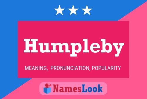 Humpleby Namensposter