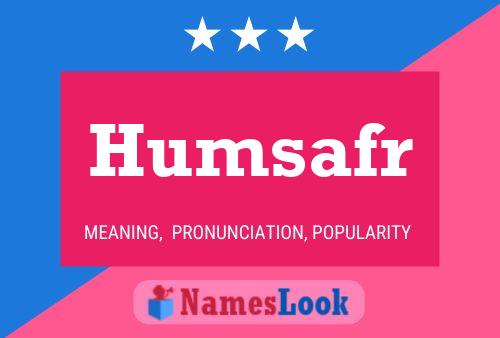 Humsafr Namensposter