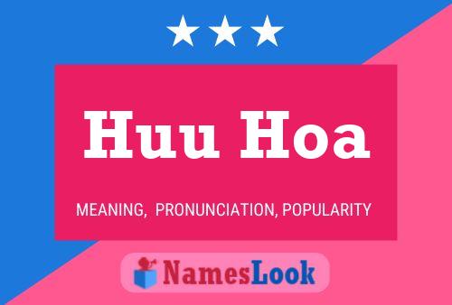 Huu Hoa Namensposter