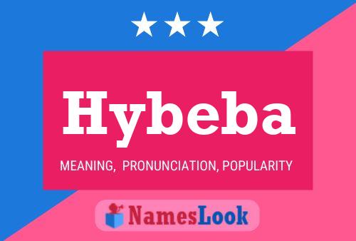 Hybeba Namensposter