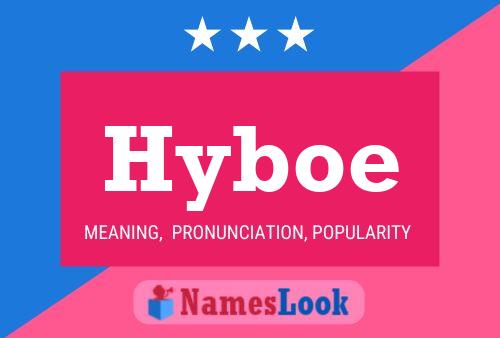 Hyboe Namensposter