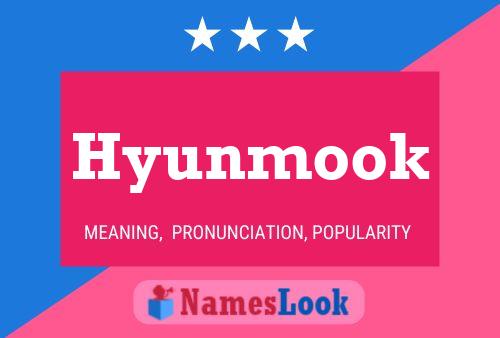 Hyunmook Namensposter