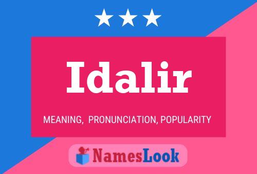 Idalir Namensposter