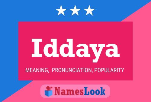 Iddaya Namensposter