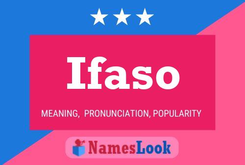 Ifaso Namensposter