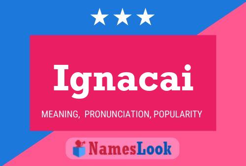 Ignacai Namensposter