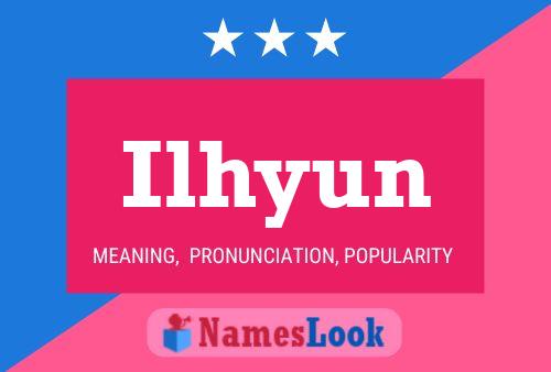 Ilhyun Namensposter