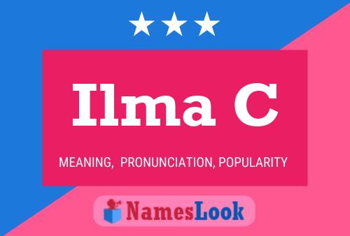 Ilma C Namensposter