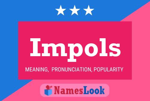 Impols Namensposter