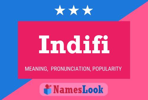 Indifi Namensposter