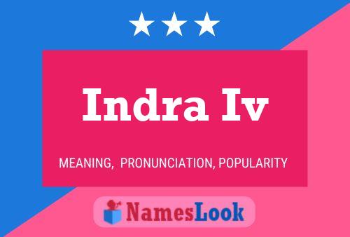 Indra Iv Namensposter