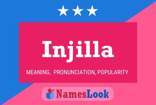 Injilla Namensposter