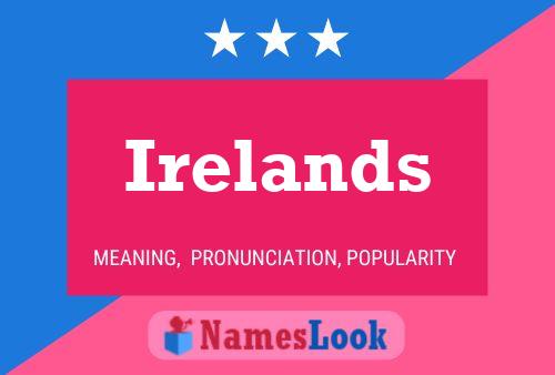 Irelands Namensposter