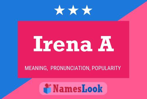 Irena A Namensposter