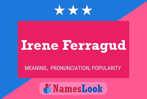 Irene Ferragud Namensposter