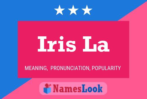 Iris La Namensposter