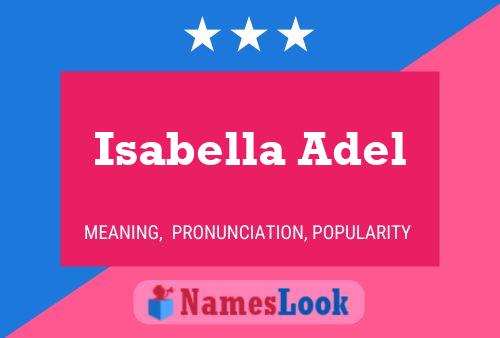 Isabella Adel Namensposter