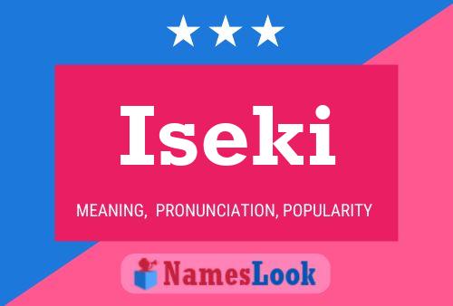 Iseki Namensposter